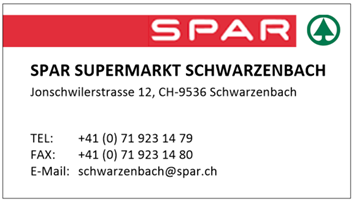 Cibus (SPAR) Schwarzenbach GmbH